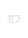 CAJONERA COLGANTE 2/C 40x45x30H
