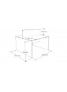 ESCRITORIO DUO 120x120