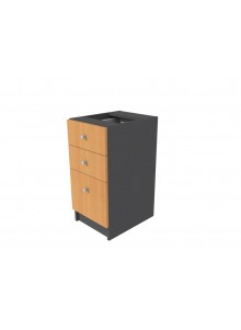 CAJONERA PEDESTAL S/CUBIERTA 35x46x72H