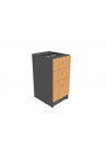 CAJONERA PEDESTAL S/CUBIERTA 35x46x72H