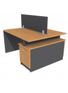 ESCRITORIO DUO MUEBLE BASE 140x120