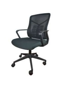 SO-6014 SILLA OPERATIVA DYNAMIC BRAZO FIJO BASE NYLON