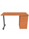 ESCRITORIO C/C. PEDESTAL DER. 120x60