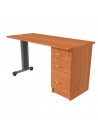 ESCRITORIO C/C. PEDESTAL DER. 140x60
