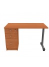ESCRITORIO C/C. PEDESTAL IZQ. 120x60