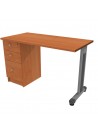 ESCRITORIO C/C. PEDESTAL IZQ. 120x60