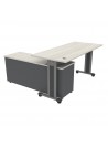 ESCRITORIO C/M. BASE DERECHO 160x140