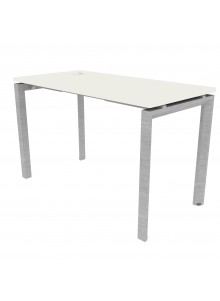 ESCRITORIO NEO BLANCO/GRIS CLARO 160x60
