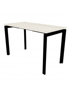 ESCRITORIO NEO TEKA ARTICO/NEGRO 140x70
